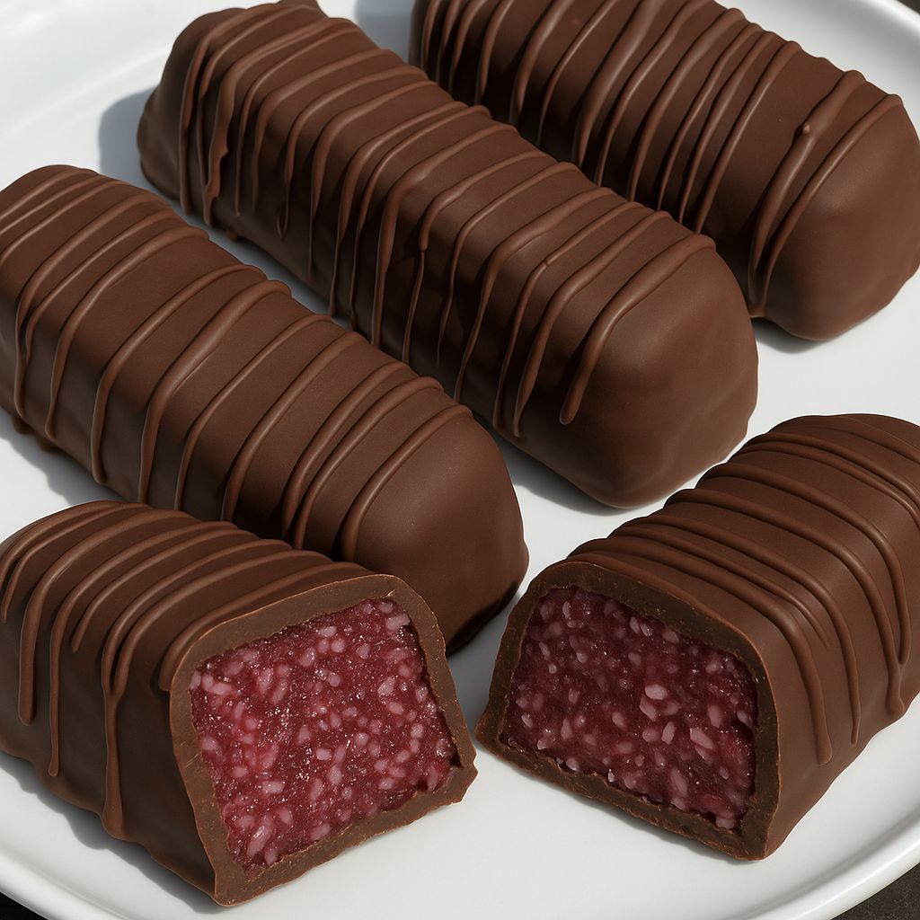 Cherry Coconut Chocolate Bars